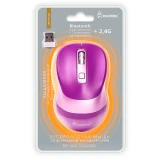 Мышь SmartBuy X57 Dual BT+USB Purple (SBM757DP)