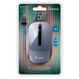 Мышь SmartBuy X58 Dual BT+USB Grey Cosmic (SBM758DC)