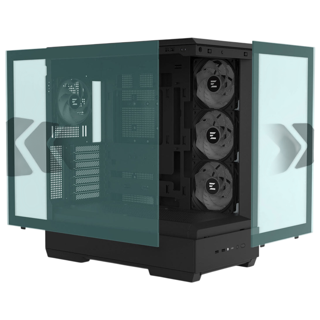 Корпус Zalman P50 Black - фото 2