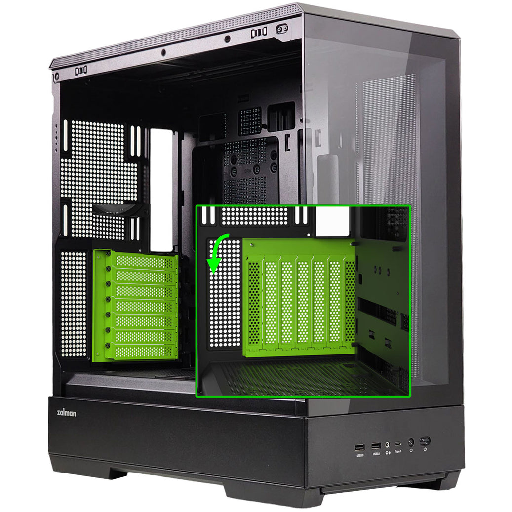 Корпус Zalman P50 Black - фото 4