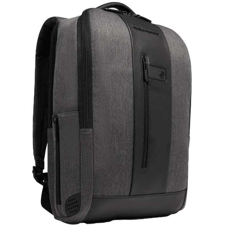 Рюкзак для ноутбука Piquadro Computer Backpack 15.6" Grey/Black (CA4818BR2/GRN) - фото 2