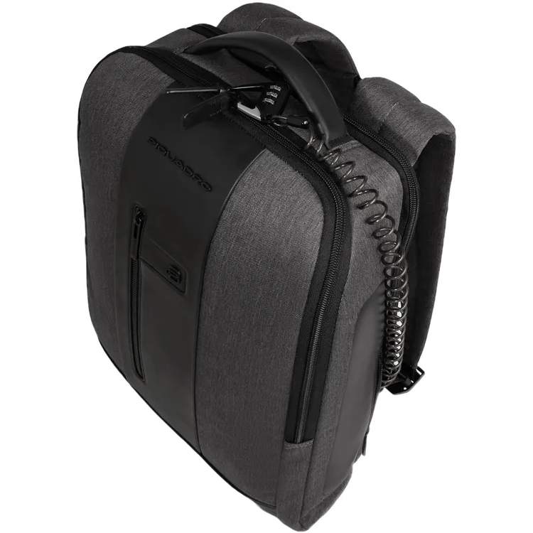 Рюкзак для ноутбука Piquadro Computer Backpack 15.6" Grey/Black (CA4818BR2/GRN) - фото 3