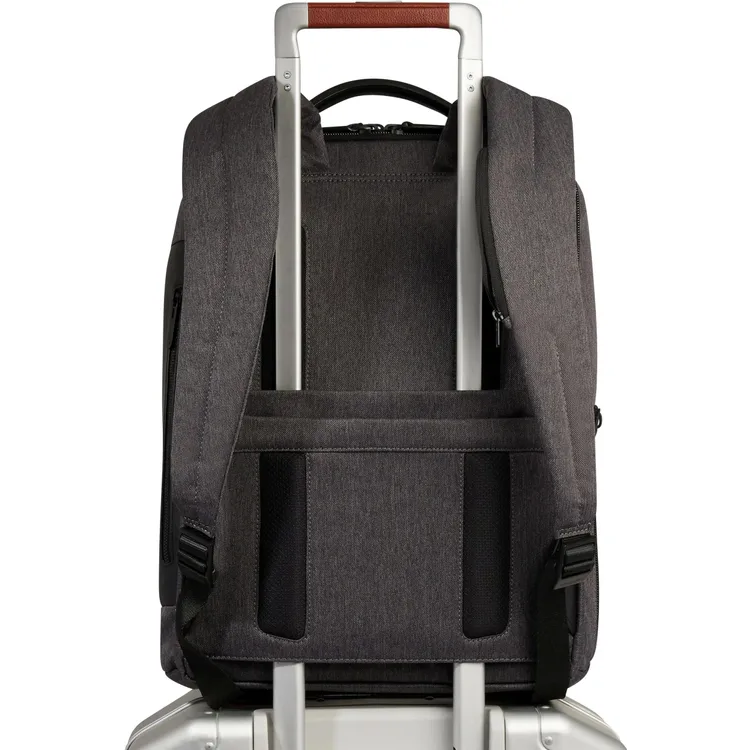Рюкзак для ноутбука Piquadro Computer Backpack 15.6" Grey/Black (CA4818BR2/GRN) - фото 7