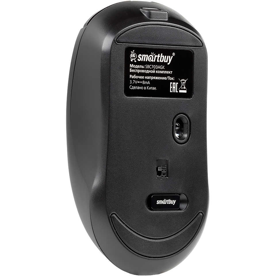 Клавиатура + мышь SmartBuy 703AG Black - SBC703AGK - фото 10