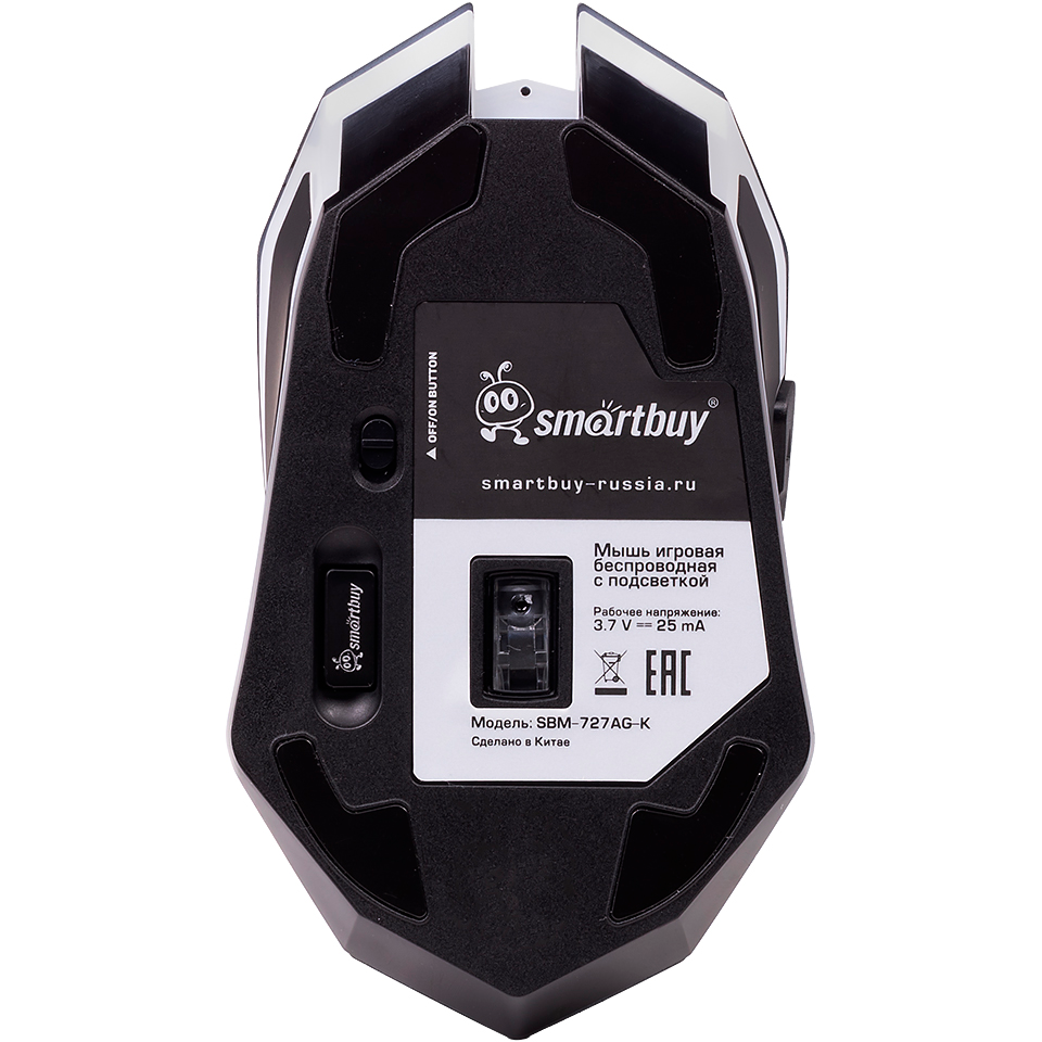 Мышь SmartBuy RUSH X27 Black - SBM-727AG-K - фото 4
