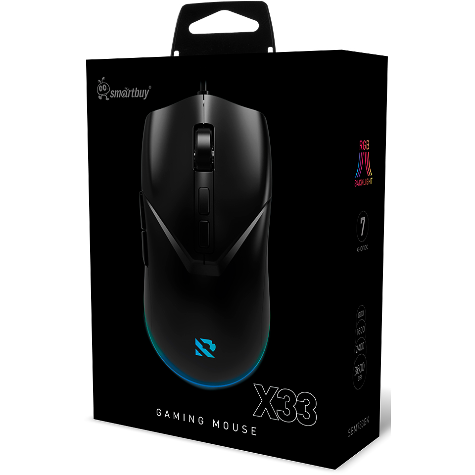 Мышь SmartBuy RUSH X33 Black - SBM733GK - фото 15