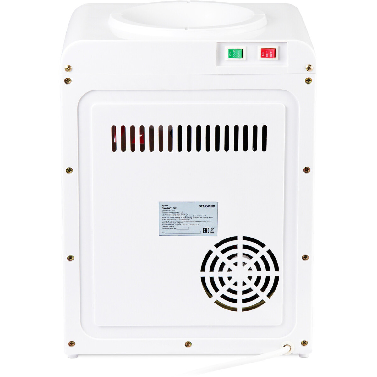 Кулер для воды Starwind SW-2001EW - фото 4