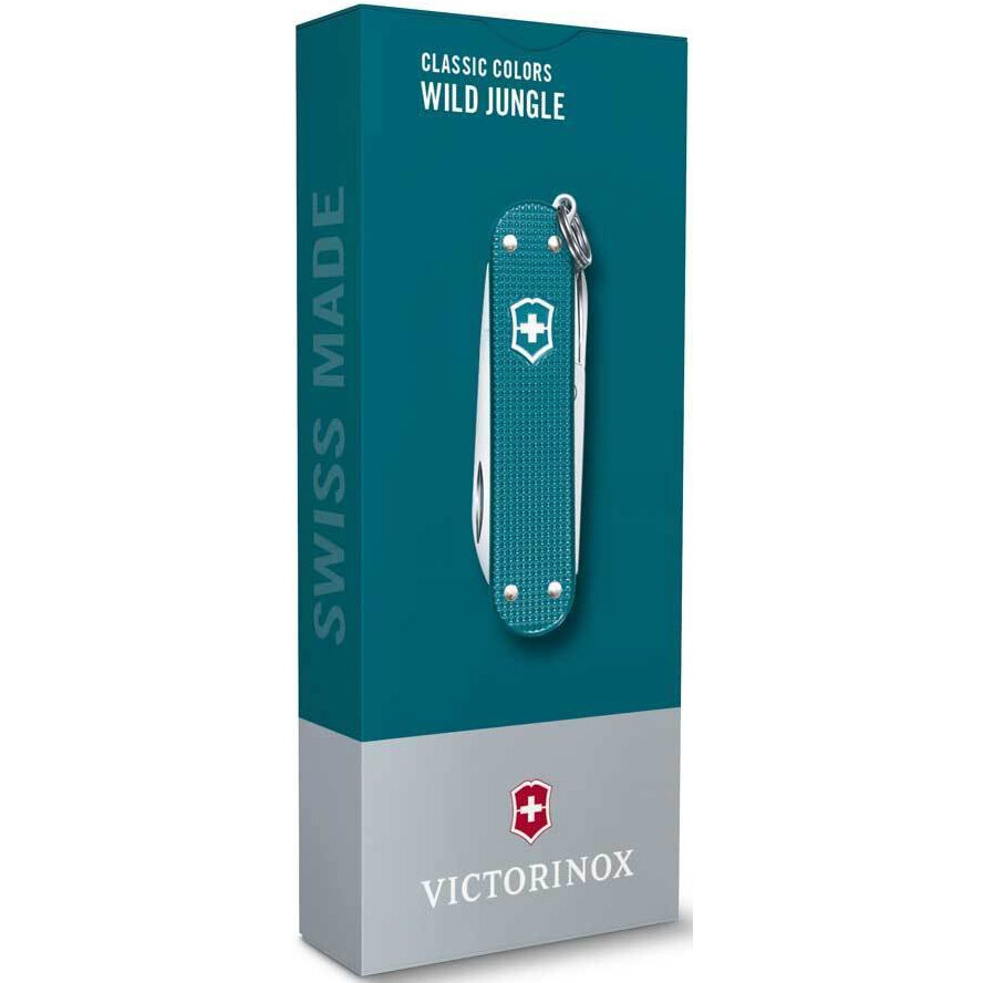 Мультитул Victorinox Classic SD Alox Colors Wild Jungle - 0.6221.242G - фото 5