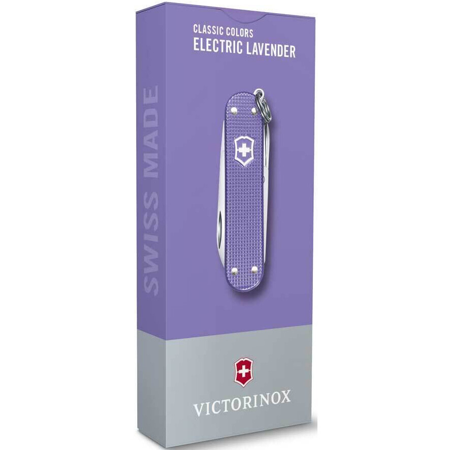 Мультитул Victorinox Classic SD Alox Colors Electric Lavender - 0.6221.223G - фото 5
