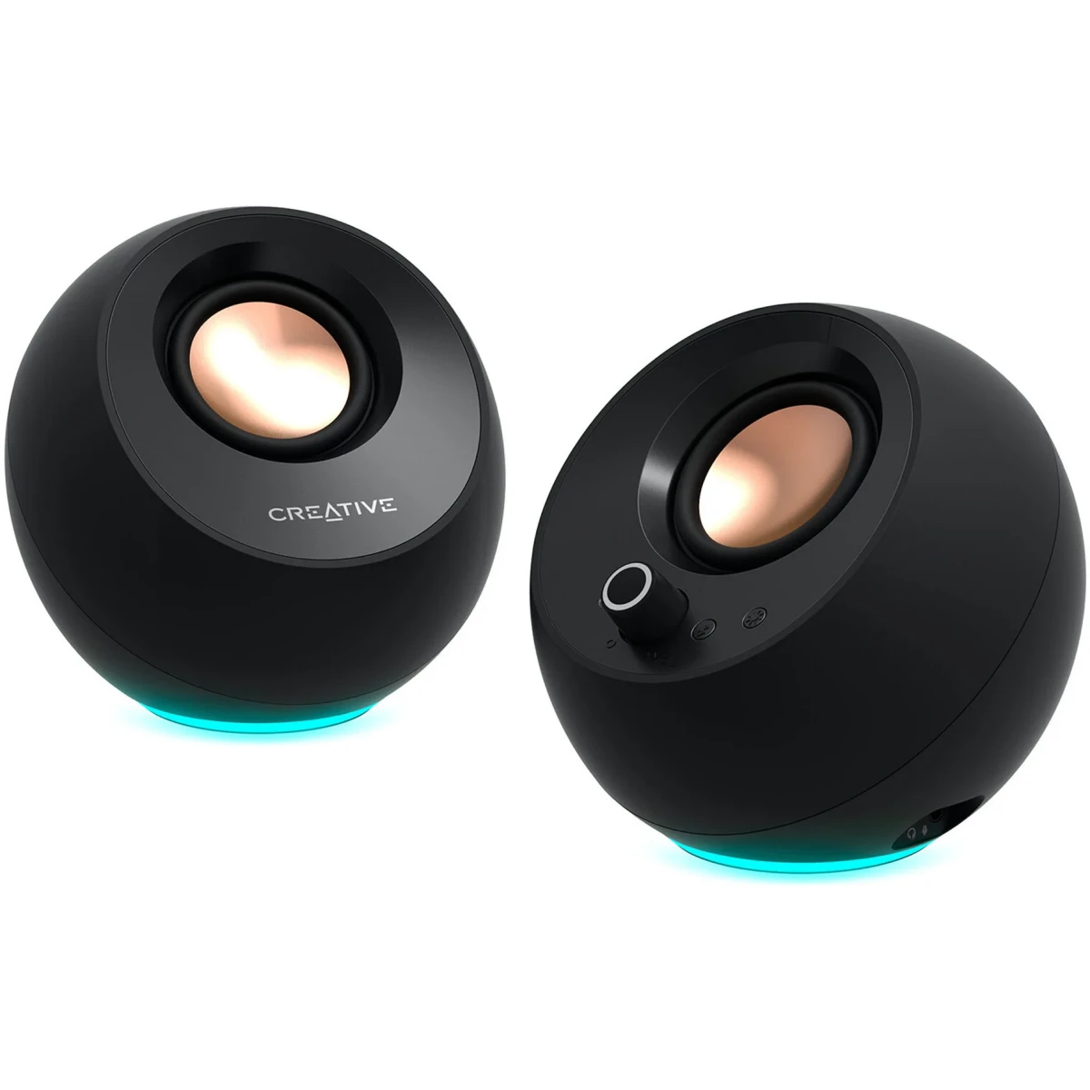 Колонки Creative Pebble Pro Black with adapter - 51MF1710AA000+ADP - фото 2