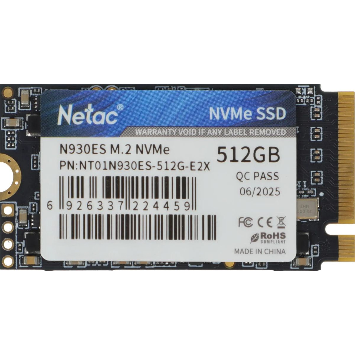 Накопитель SSD 512GB Netac N930ES (NT01N930ES-512G-E2X)