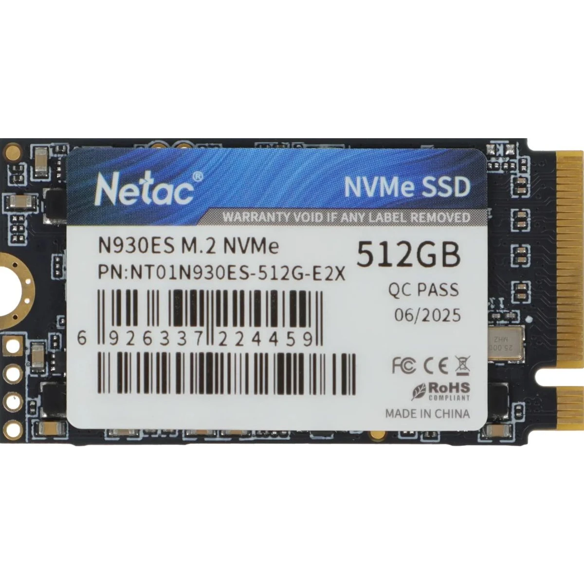 Накопитель SSD 512GB Netac N930ES (NT01N930ES-512G-E2X)