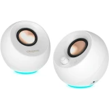 Колонки Creative Pebble Pro White with adapter (51MF1710AA003+ADP)