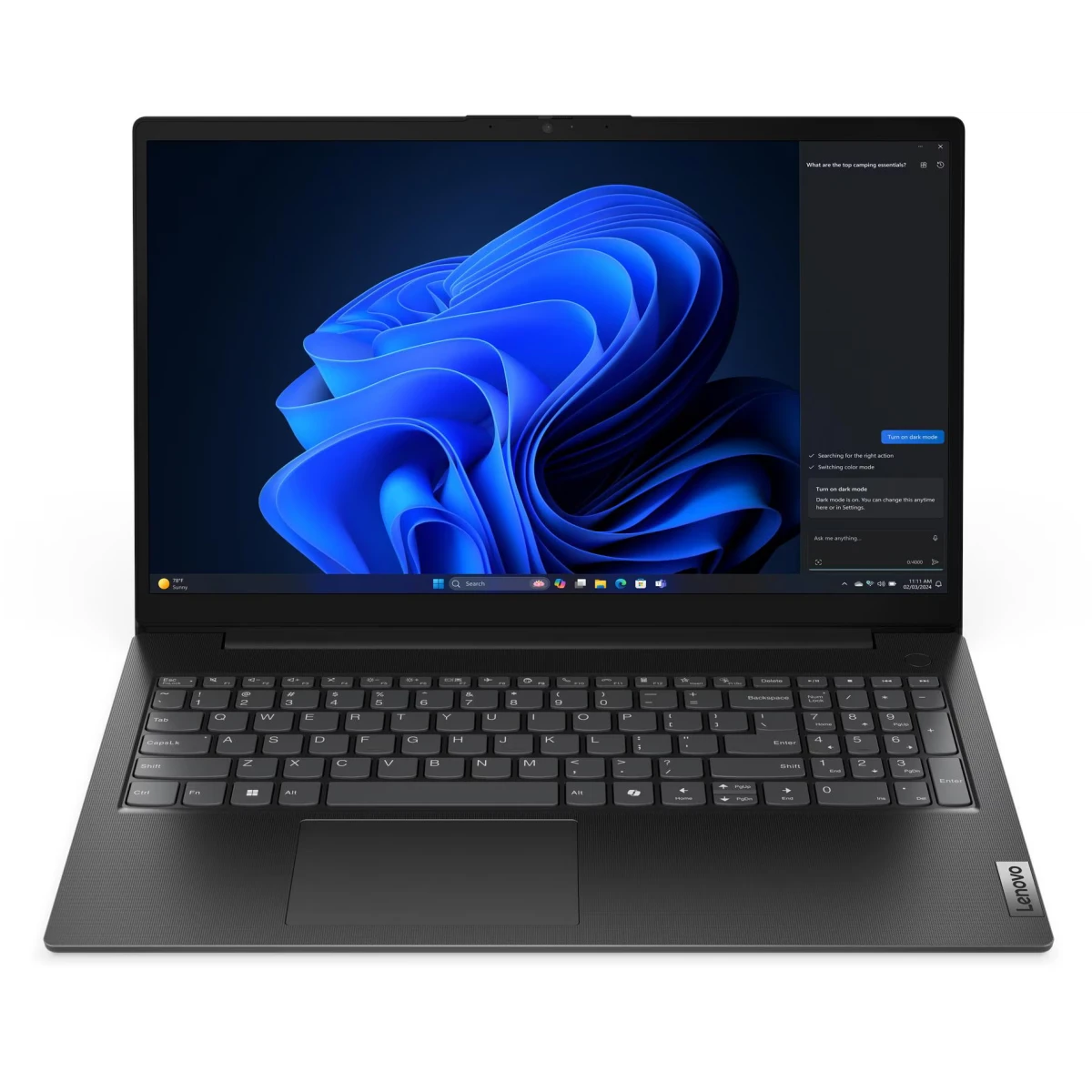 Ноутбук Lenovo V15 G5 IRL Business Black (83GW0066PB)