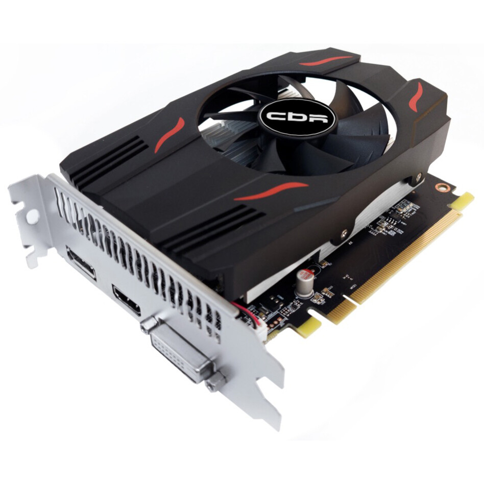 Видеокарта AMD Radeon RX 550 CBR 4GB (VGA-STX550-4G-RTL) - фото 2