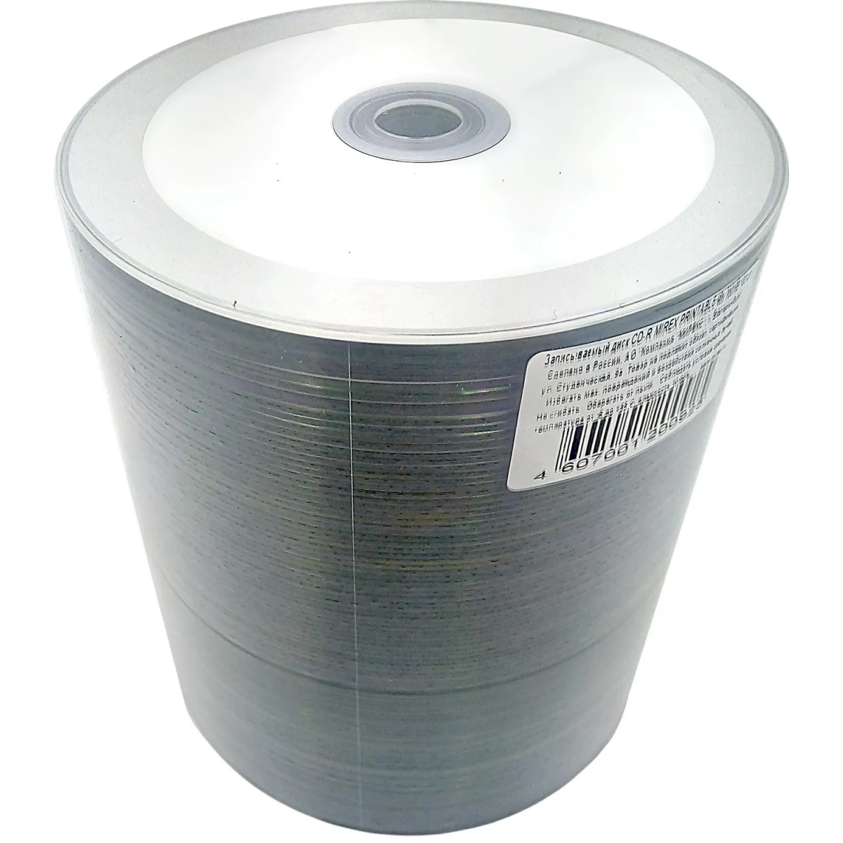 Диск CD-R Mirex 700MB 52x Cake Box (100 шт.) - UL120008A8T - фото 2