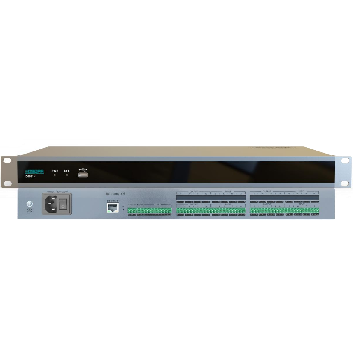 Аудиопроцессор DSPPA D6641H