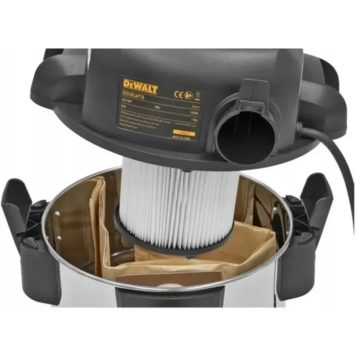 Профессиональный пылесос DeWALT DXV30SAPTA-QT - фото 4