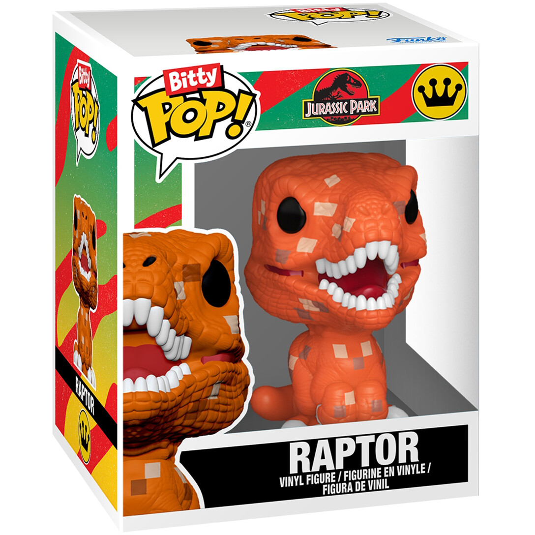 Фигурка Funko Bitty POP! Arcade Jurassic Park Raptor - 90117 - фото 3
