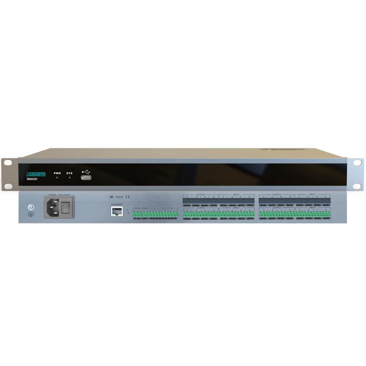 Аудиопроцессор DSPPA D6642H