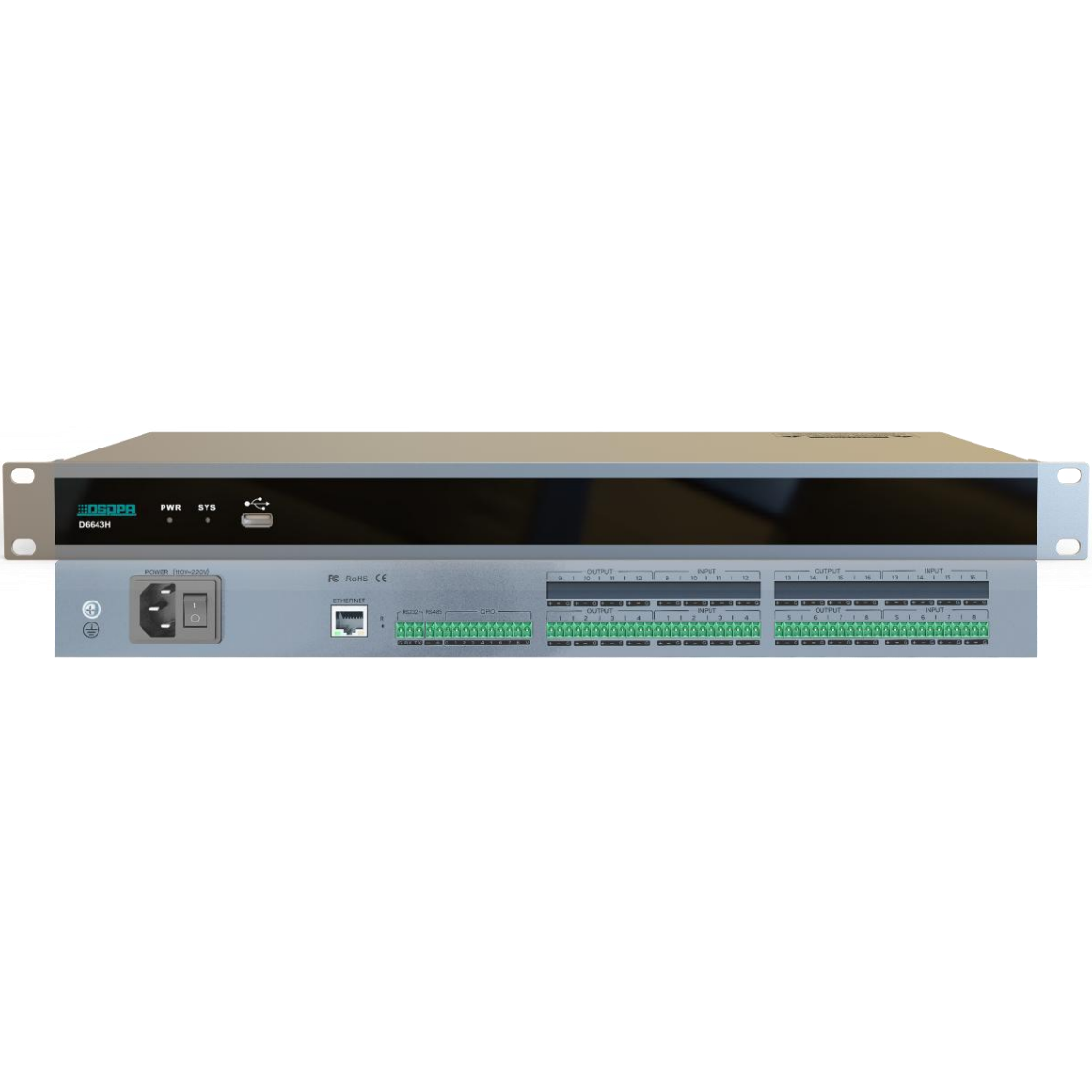 Аудиопроцессор DSPPA D6643H