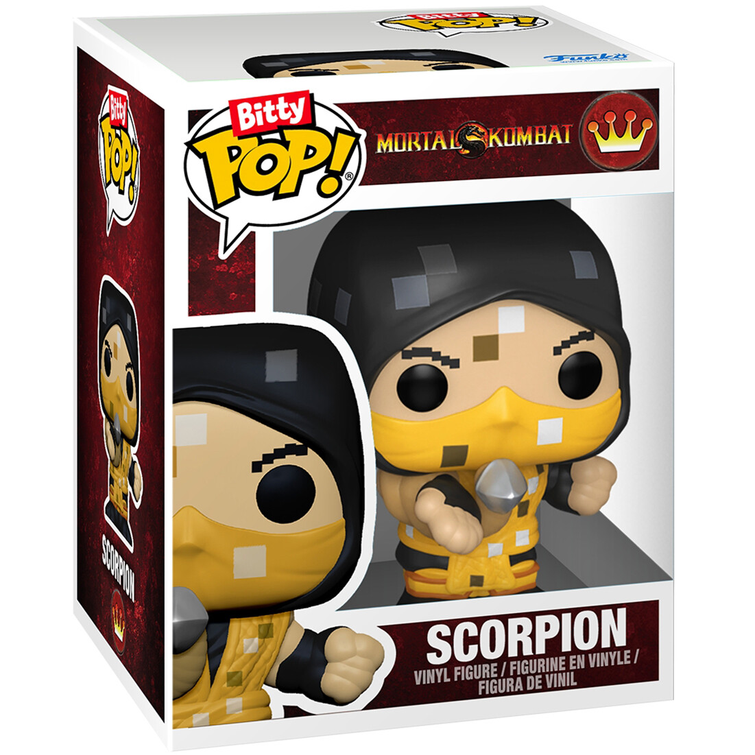 Фигурка Funko Bitty POP! Arcade Mortal Kombat Scorpion - 91394 - фото 3