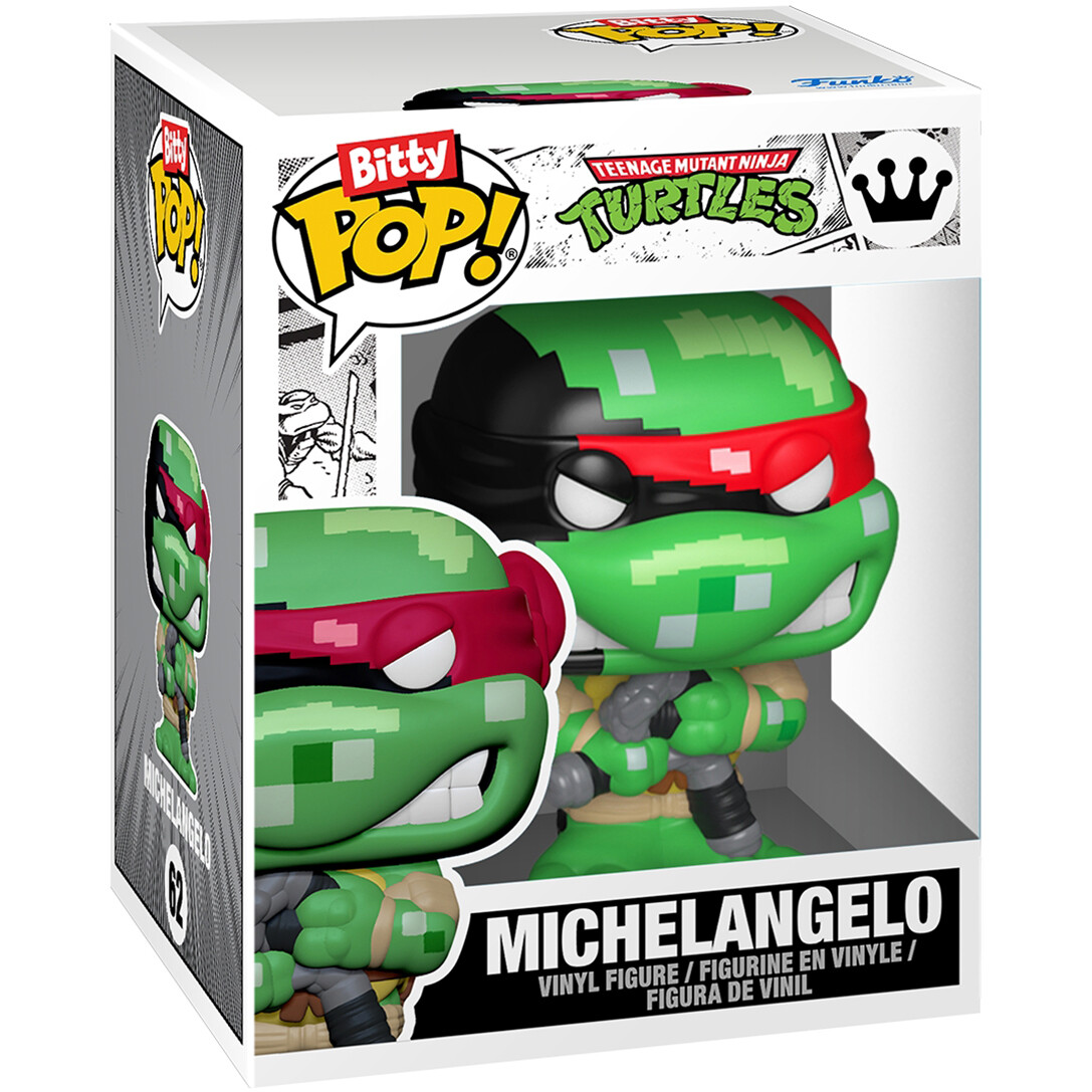 Фигурка Funko Bitty POP! Arcade TMNT Michelangelo - 90116 - фото 3