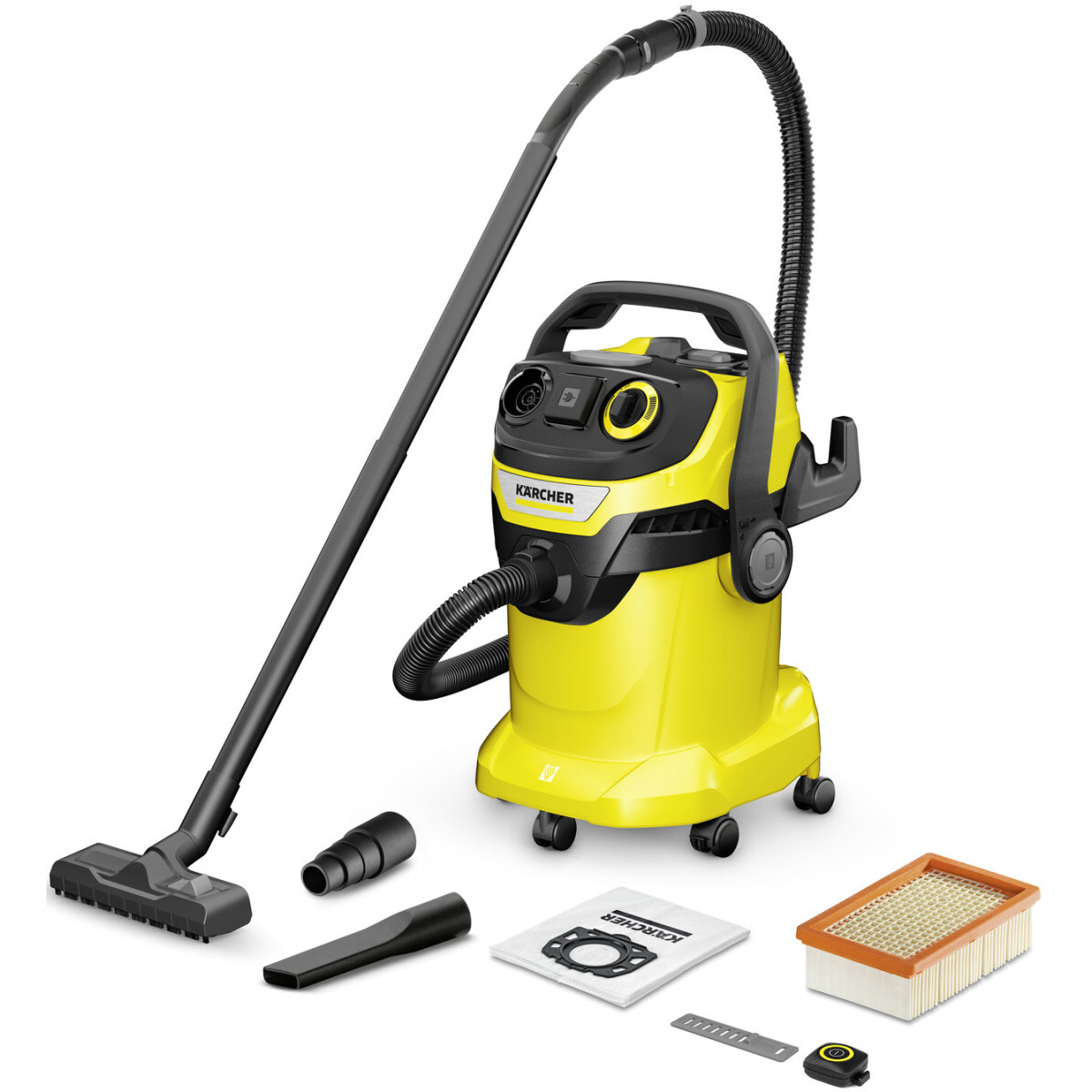 Профессиональный пылесос Karcher WD 5 Control P 25/5/22 - 1.628-317.0