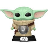 Фигурка Funko POP! Bobble Star Wars M & G Grogu with Mudhorn Chest Armor (90447)
