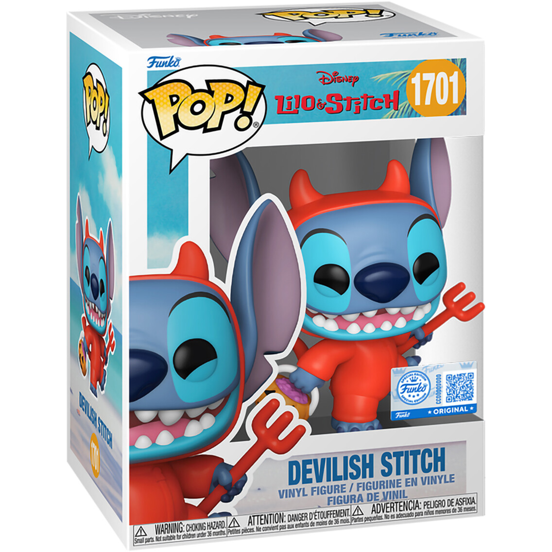 Фигурка Funko POP! Disney Lilo & Stitch Devilish Stitch - 91833 - фото 2