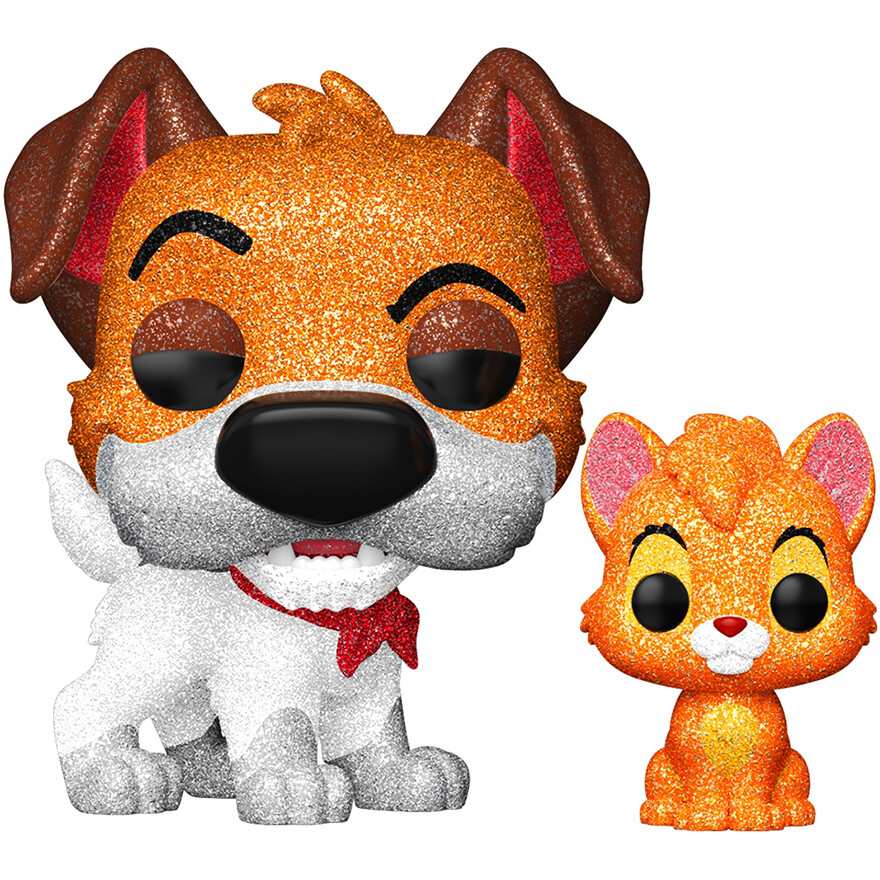 Фигурка Funko POP! Disney Oliver and Company Dodger with Oliver - 91909