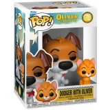 Фигурка Funko POP! Disney Oliver and Company Dodger with Oliver (90329)
