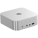 Мини ПК Beelink SER9 Pro Frost Silver (HX370/32G/1TB/NoOs) (SER9PRO/HX370/32G/1TB/NoOs)