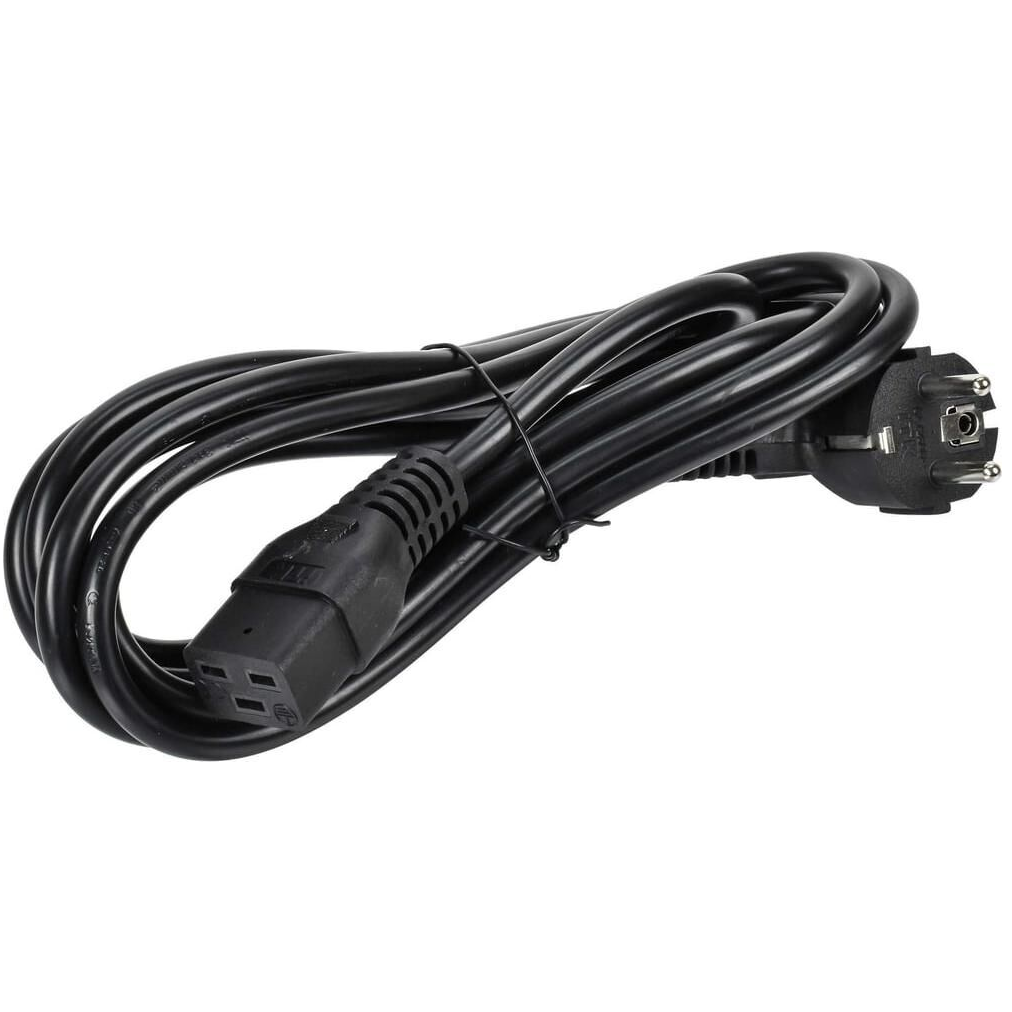 Кабель питания Schuko - C19, 3м, C3 Solutions C3.PHC001