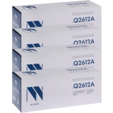 Картридж NV Print Q2612A-SET4 Black (NV-Q2612A-SET4)