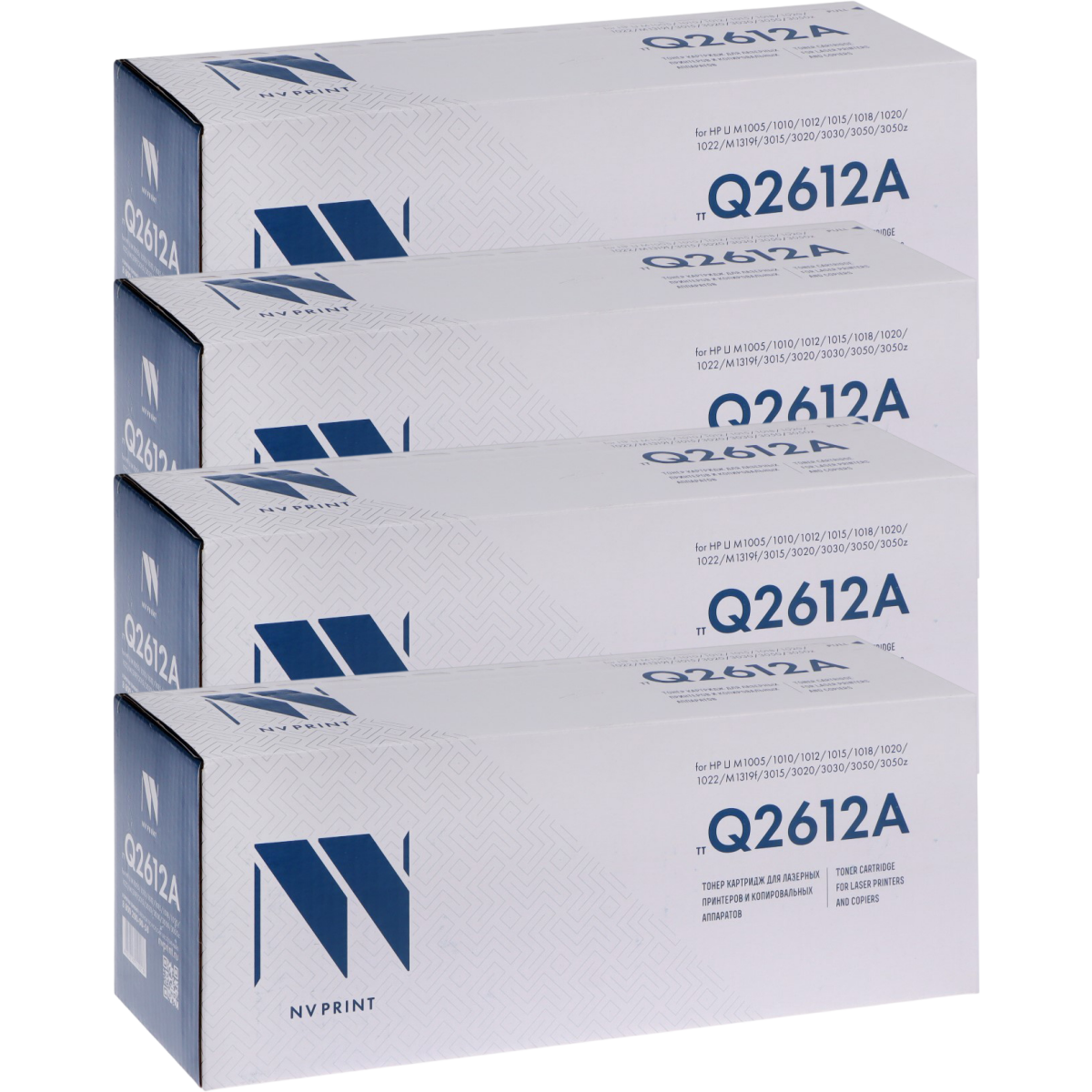 Картридж NV Print Q2612A-SET4 Black - NV-Q2612A-SET4