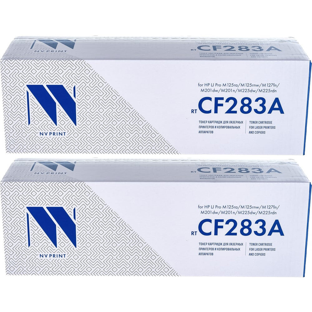 Картридж NV Print CF283A-SET2 Black