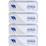 Картридж NV Print CF283A-SET4 Black (NV-CF283A-SET4)