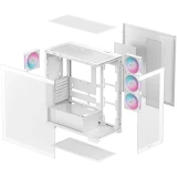 ..... Корпус DeepCool CG580 4F White (0547) Б/У, нет контроллера FAN (R-CG580-WHADA4-G-1)