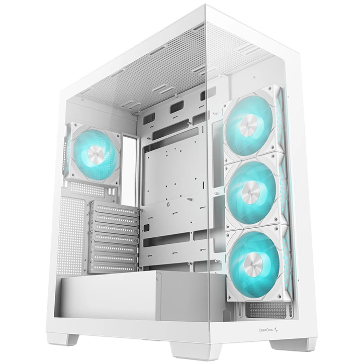 ..... Корпус DeepCool CG580 4F White (0547) Б/У, нет контроллера FAN - R-CG580-WHADA4-G-1 - фото 4