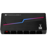 ..... Контроллер Thermalright TL-ARGB and FAN HUB x12 IR Black Б/У, сломана направляющая SATA (TL-ARGB-FAN-HUB-X12-IR-BL)