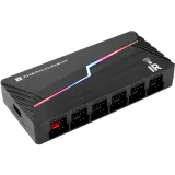 ..... Контроллер Thermalright TL-ARGB and FAN HUB x12 IR Black Б/У, сломана направляющая SATA (TL-ARGB-FAN-HUB-X12-IR-BL)