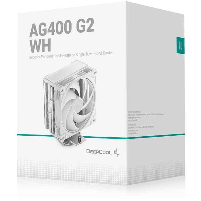 Кулер DeepCool AG400 G2 WH - R-AG400-WHNPMG2-G - фото 9