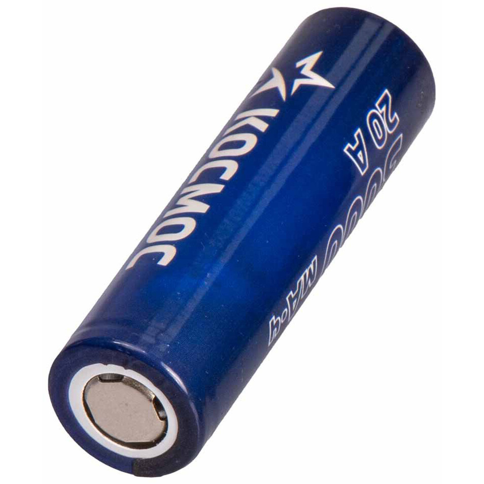 Аккумулятор КОСМОС KOC18650Li30FLBL1 (18650, 3000mAh, 1 шт.) - фото 3