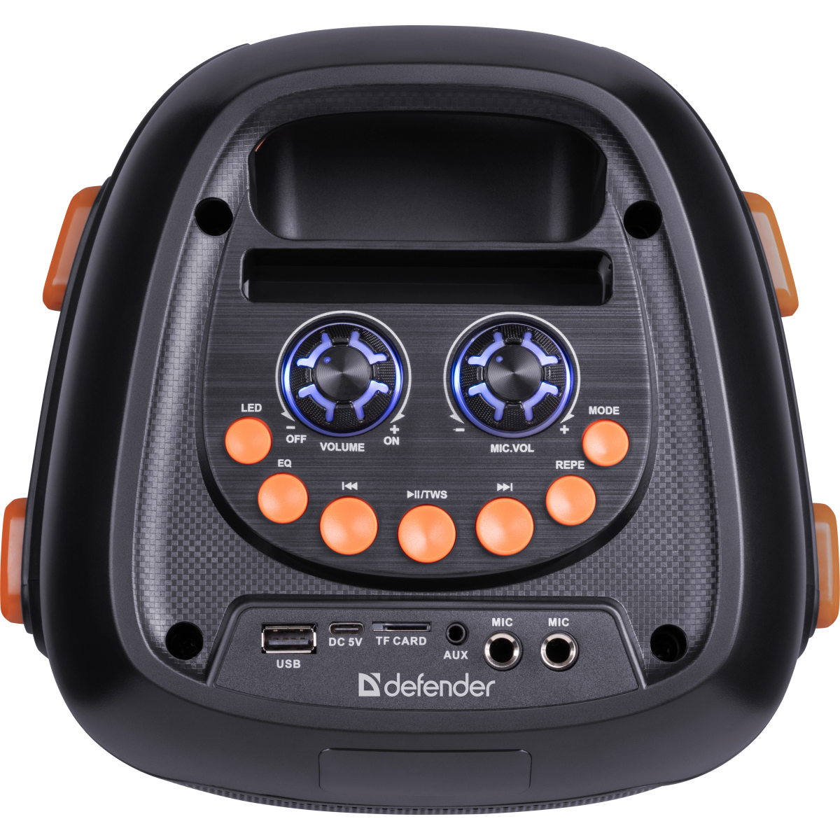 Портативная акустика Defender Boomer 25 Black - 65425 - фото 9