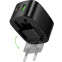 Сетевое зарядное устройство HOCO CS101A Black - 6942007674416 - фото 2