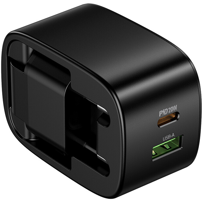 Сетевое зарядное устройство HOCO CS101A Black - 6942007674416 - фото 3