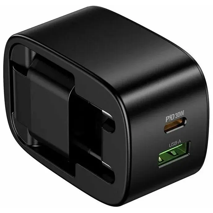 Сетевое зарядное устройство HOCO CS102A Black - 6942007674430 - фото 3