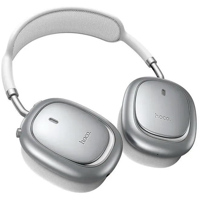 Гарнитура HOCO W68 Calma Silver - 6942007674010 - фото 2