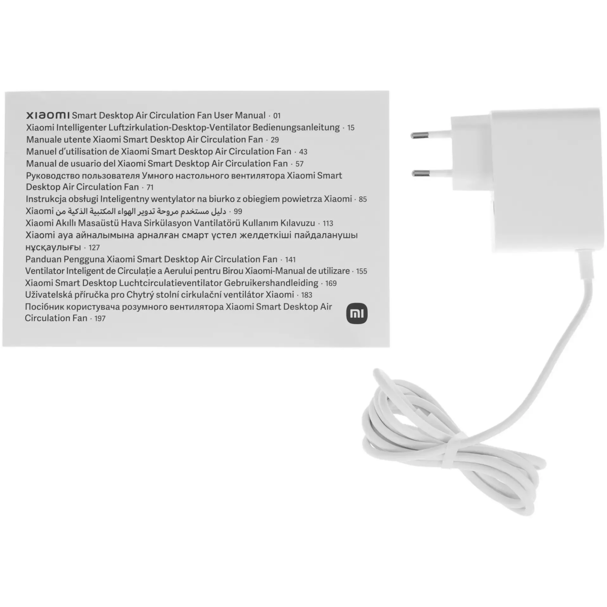 Настольный вентилятор Xiaomi Smart Desktop Air Circulation Fan - BHR9872EU - фото 6